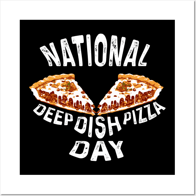 National Deep Dish Pizza Day Wall Art by LEGO